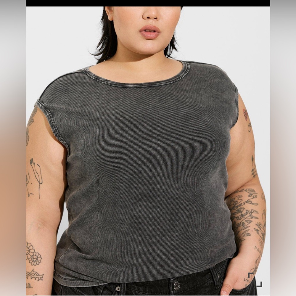 Torrid high heck muscle tank